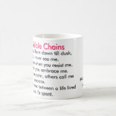 The Invisible Chains – A Riddle on Work mug P11 oz (Centre)