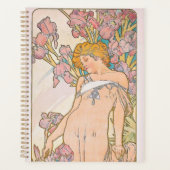 The Iris (1897) by Alphonse Mucha  Planner (Voorkant)