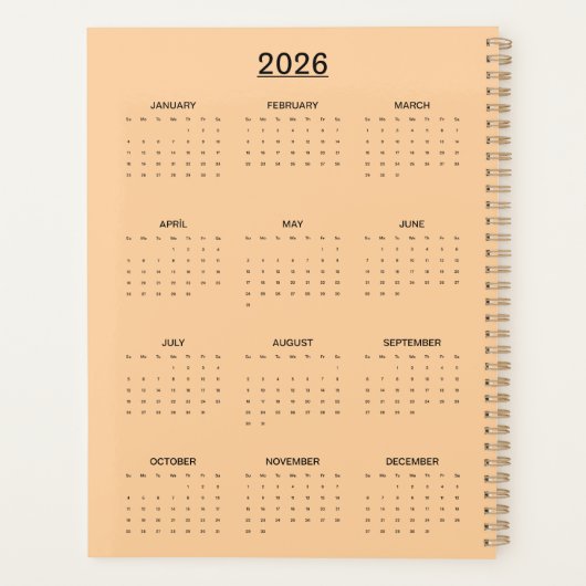 The Iris (1897) by Alphonse Mucha Planner (Achterkant)