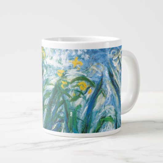 THe Irises Jumbo Beker (Voorkant rechts)