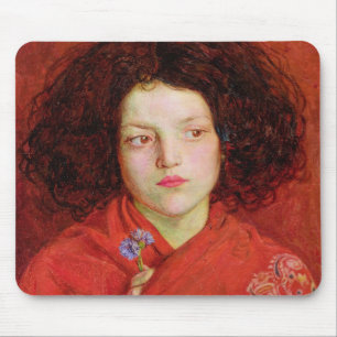 The Irish Girl, 1860 (olie op het canvas vastgeleg Muismat