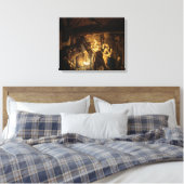 The Iron Forge, 1772 Canvas Afdruk (Insitu (Slaapkamer))