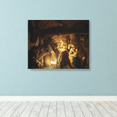 The Iron Forge, 1772 Canvas Afdruk (Insitu (Houten vloer))