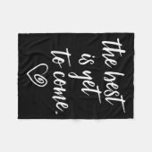 The Is Yet To Come  Fleece Deken (Voorkant (Horizontaal))