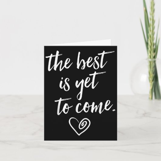 The Is Yet To Come  Kaart (Voorkant)