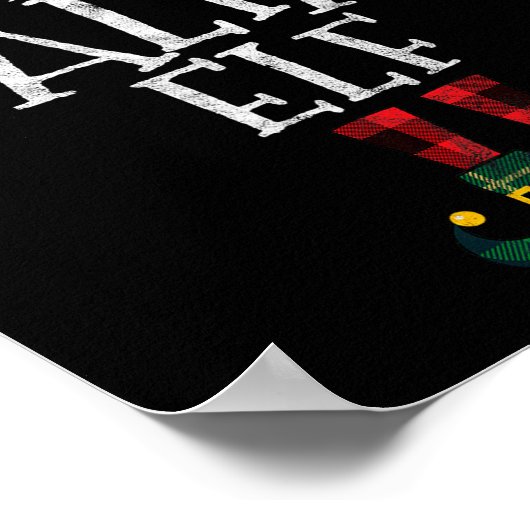 The Italian Elf Matching Family Group Gift Funny C Poster (Hoek)