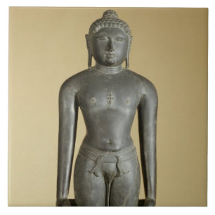 The Jain Tirthankara, Parsvanatha, Rajasthan, Prat Tegeltje