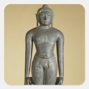 The Jain Tirthankara, Parsvanatha, Rajasthan, Prat Vierkante Sticker