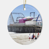 The Jersey Shore at Seaside Heights Keramisch Ornament (Links)