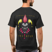 THE JESTER GUITAR PROMO TEE T-SHIRT (Achterkant)