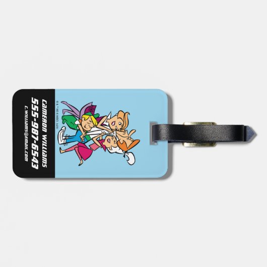 The Jetsons | Familie Bagagelabel (Achterkant horizontaal)