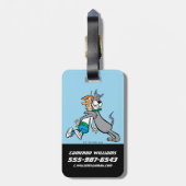 The Jetsons | George & Astro Hug Bagagelabel (Achterkant verticaal)