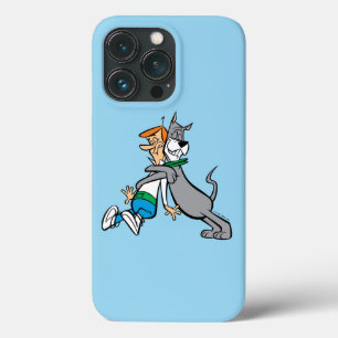 The Jetsons   George & Astro Hug iPhone 13 Pro Hoesje
