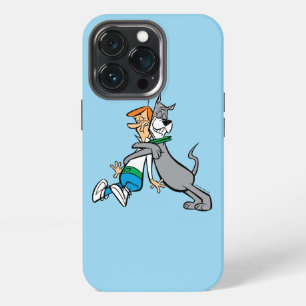 The Jetsons George & Astro Hug iPhone 13 Pro Hoesje