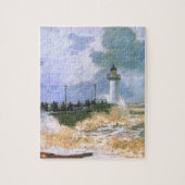 The Jetty at Le Havre by Claude Monet Legpuzzel (Verticaal)