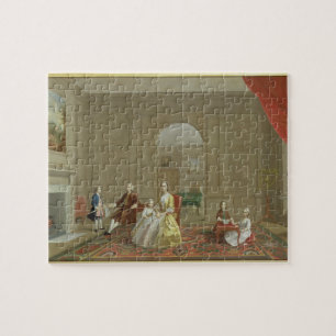 The John Bacon Family, c.1742-43 (olie op canvas) Legpuzzel