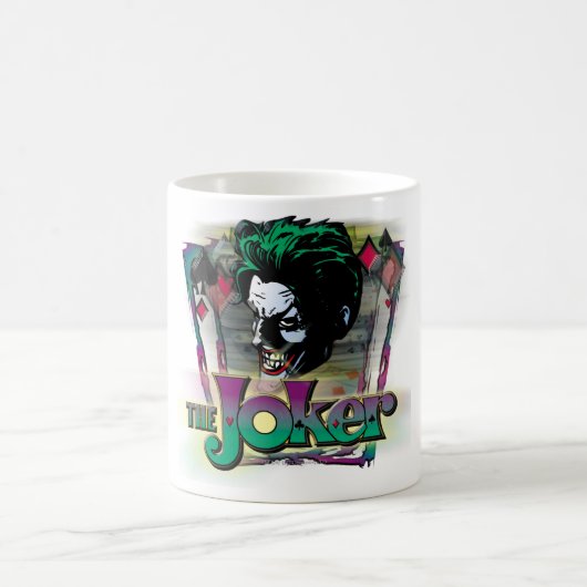 The Joker - Face and Logo Koffiemok (Center)