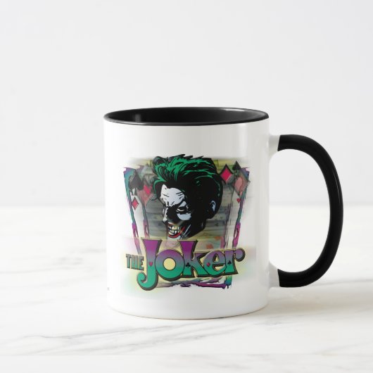 The Joker - Face and Logo Mok (Rechts)