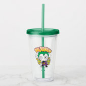 The Joker - Mini Acryl Drinkbeker (Voorkant)