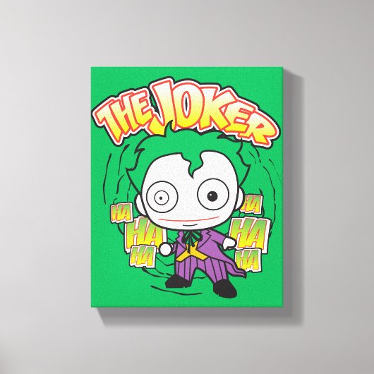 The Joker - Mini Canvas Afdruk (Voorkant)