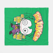 The Joker - Mini Fleece Deken (Voorkant (Horizontaal))