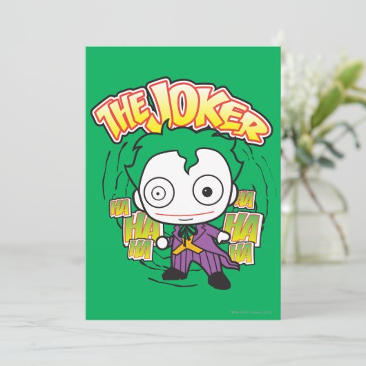 The Joker - Mini Kaart (Staand voorkant)