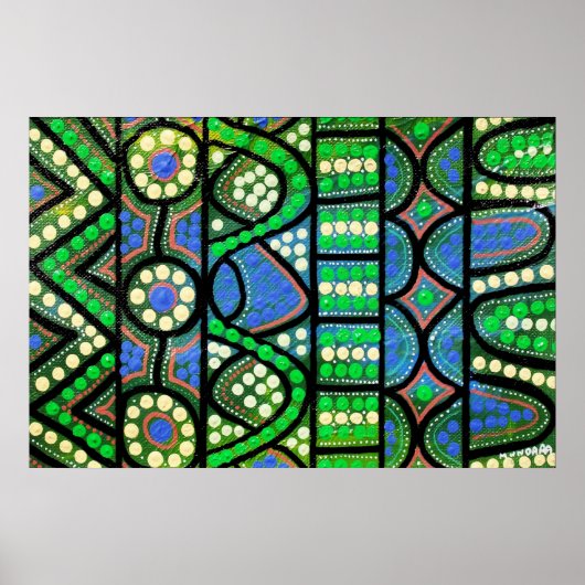 The Journey Green Poster (Voorkant)