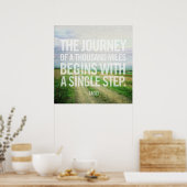 The Journey of A Thousand Miles Poster (Cuisine)