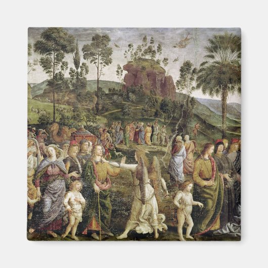 The Journey of Moses, c.1481-83 Magneet (Voorkant)