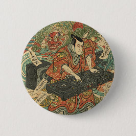 The Kabuki actor who became a DJ Ronde Button 5,7 Cm