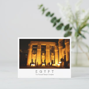 The Karnak Temple Complex, Egypte, Briefkaart