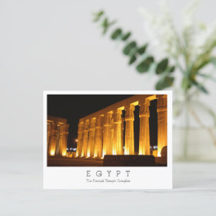 The Karnak Temple Complex, Egypte, Briefkaart