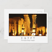 The Karnak Temple Complex, Egypte, Briefkaart (Voorkant / Achterkant)