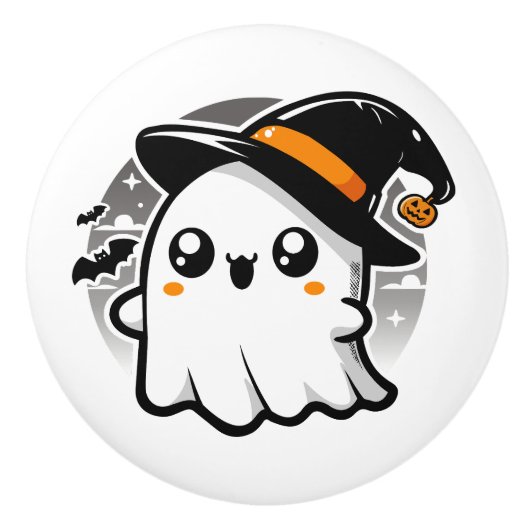 The Kawaii Phantom Keramische Knop (Voorkant)