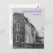 The Keith House at Graeme Park - 1989 Briefkaart (Voorkant / Achterkant)