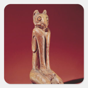 The Key Marco Cat uit Florida Vierkante Sticker