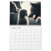 The Kid & Wolves : un calendrier artistique imagin (Feb 2026)
