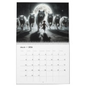 The Kid & Wolves : un calendrier artistique imagin (Mar 2026)