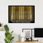 The King of Instruments affiche d'orgue - Birmingh (Bureau à domicile)