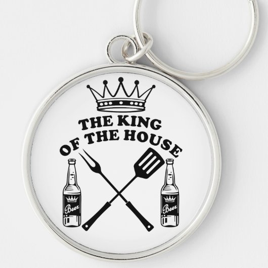 The King of the House Beer Sleutelhanger (Voorkant)