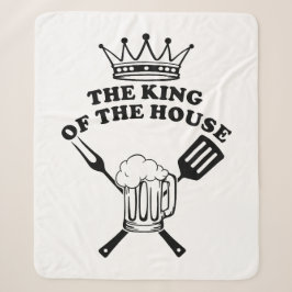 The King of the House Sherpa Deken