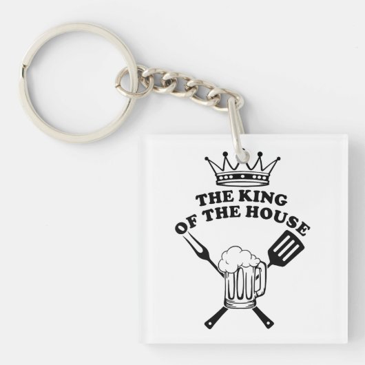 The King of the House Sleutelhanger (voorkant)