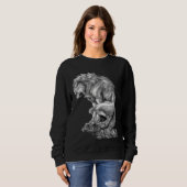 The King of The Werewolf Medieval Wolf Curse Monst Trui (Voorkant volledig)