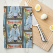 The King Tells All Theedoek (Quarter Fold)