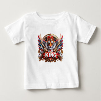 THE KING Typography T-Shirt Design