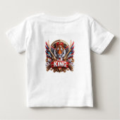 THE KING Typography T-Shirt Design (Dos)