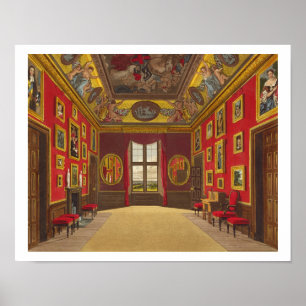 The King's Closet, Windsor Castle, uit 'Royal Res' Poster