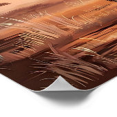 The King's Domain: Tribal Lion Boho Art Poster (Hoek)