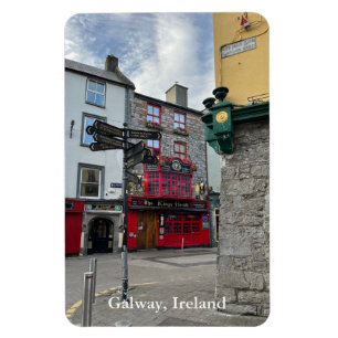 The Kings Head op High Street in Galway, Ierland Magneet