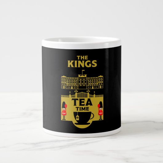 The Kings Tea Royal Coronation Extra Grote Beker (Voorkant)